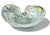 Late 20th Century Murano Vintage Rainbow Colors Swirl With Copper Aventurine Italian Art Glass Decorative Bowl For Sale - Image 5 of 7
