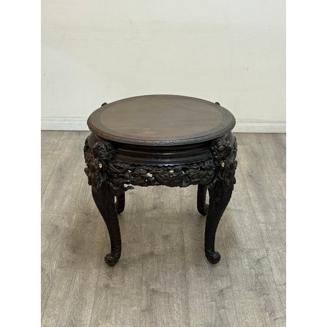 Vintage Asia Style Occasional Table For Sale - Image 10 of 11
