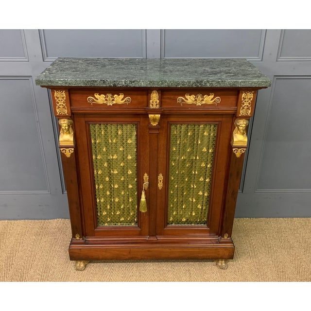 French Empire Mahogany Chiffonier, 1850 For Sale - Image 17 of 17