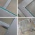 Hollywood Regency Chrome & Glass Square End Tables Brass Details a Pair Style of Maison Jansen For Sale - Image 12 of 16