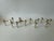 Silver Sculptural Stackable Candleholders by Stoffi & Nagel for BMF Nagel, 1970, Set of 4 For Sale - Image 8 of 15