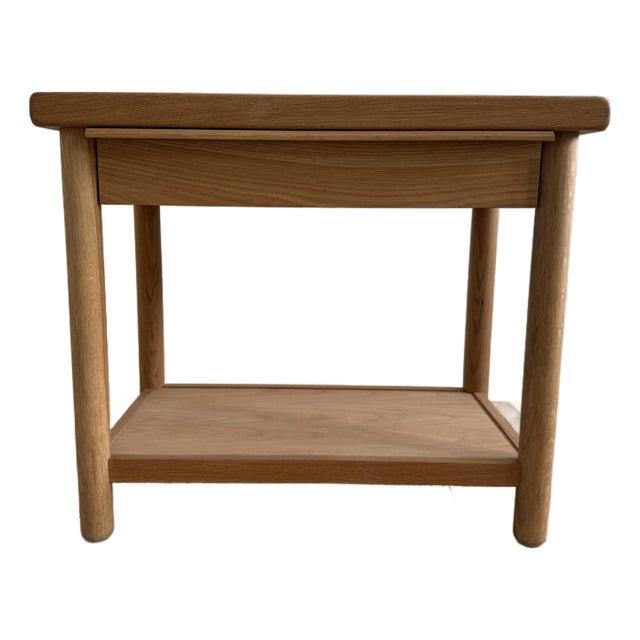 Nickey Kehoe Single-Drawer Side Table 30" For Sale