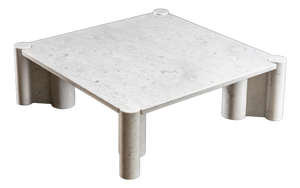 Jumbo Coffee Table in Marble by Gae Aulenti for Knoll Inc. / Knoll International, Italy, 1960s