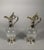 French 19th Century Rococo Crystal and Silver Ewers - a Pair For Sale - Image 3 of 8