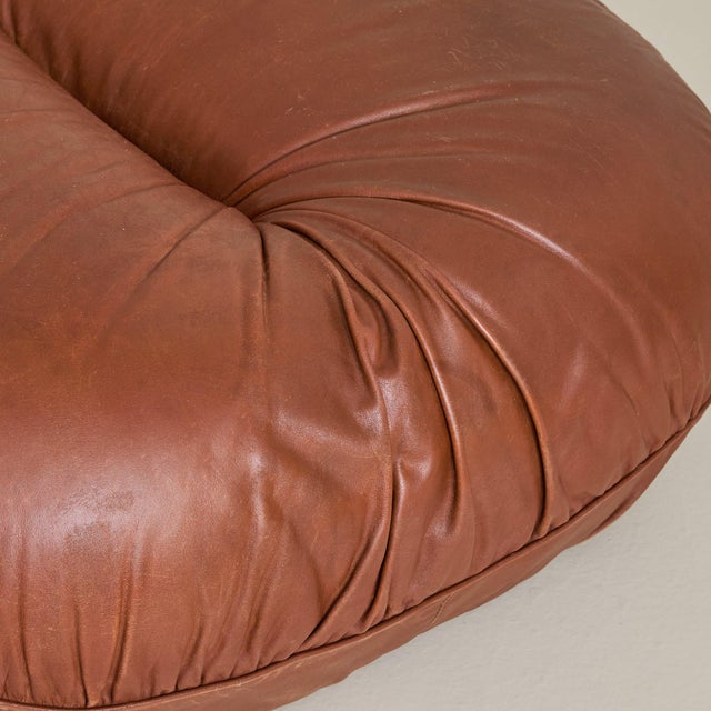 Italian 'Tumble' Lounge Chair + Ottoman by Adriano Piazzesi from Tre D, 1973 For Sale - Image 11 of 11