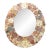 1970s Sculptural Boho Sea Shell Wall Hanging Mirror For Sale