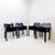 Vintage Cab 413 Chairs by Mario Bellini for Cassina, 1970s, Set of 4 For Sale - Image 4 of 16