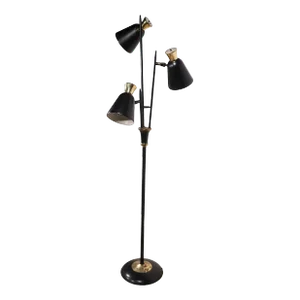 Mid Century Three Arm Floor Lamp by Thurston for Lightolier C 1950's