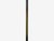 1950s Mid-Century Modern Floor Lamp, Patinated Brass, Wood, Fabric For Sale - Image 9 of 12