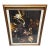 1970s Framed Reproduction Print of Nativity With Saint Frances and Saint Lawrence in Wooden Frame For Sale