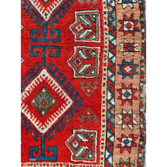 Small Turkish Yastik Rug For Sale - Image 6 of 14