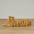 Vintage Italian Glazed Terra Cotta Tiger Sculpture For Sale In West Palm - Image 6 of 9