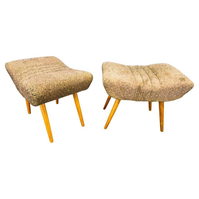 Mid-Century Modern Czech Stools, 1960s, Set of 2 For Sale - Image 11 of 11