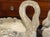 Pair of French Concrete Swan Planters For Sale - Image 4 of 8