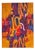 Eros Pandolfi, Colorful Abstract Composition, Oil on Canvas For Sale