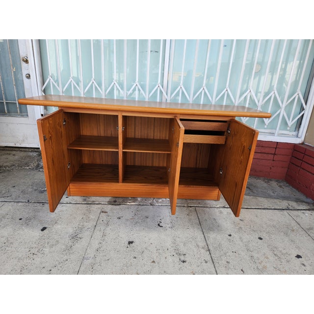 Mid-Century Modern Teak Sideboard For Sale - Image 12 of 12