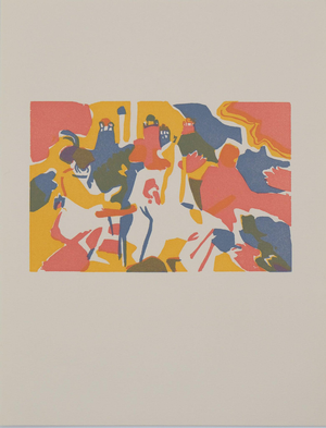 Vassily Kandinsky, Orientalisches, Etching