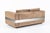 Robert Haussmann Mid Century German Distressed Brown Leather Sofa Style of Robert Haussmann For Sale - Image 4 of 14
