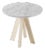 A.ngelo Marble Top Stool from Atypical For Sale