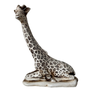 1980’s Vintage Plaster Giraffe Sculpture