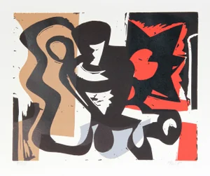 Charlie Hewitt, I, Woodblock