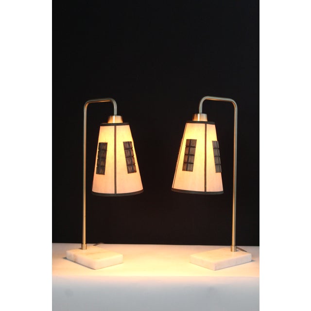 Mid 20th Century Gerald Thurston Style Table Lamps - a Pair For Sale In Miami - Image 6 of 10