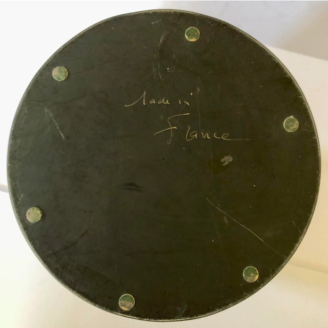 Metal French Tole Tea Canister For Sale - Image 7 of 9