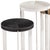 Andres natural hair on hide mixer tables are the perfect accent to any room. The metal frame gives a rustic feel while...