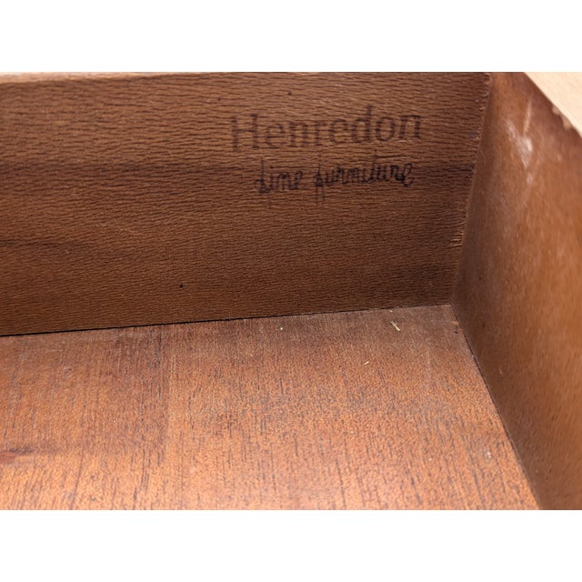 Wood Henredon Mid 20th Century Vintage Italian-Style Side Tables - A Pair For Sale - Image 7 of 13