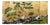 Hand-Painted Chinoiserie Wallpaper Mural, Elegant Crane & Chinese Landscape Design, 6 Panels For Sale