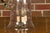 Mid 20th Century English Midcentury Nickel Light Fixture with Three Arms and Glass Bell For Sale - Image 12 of 12