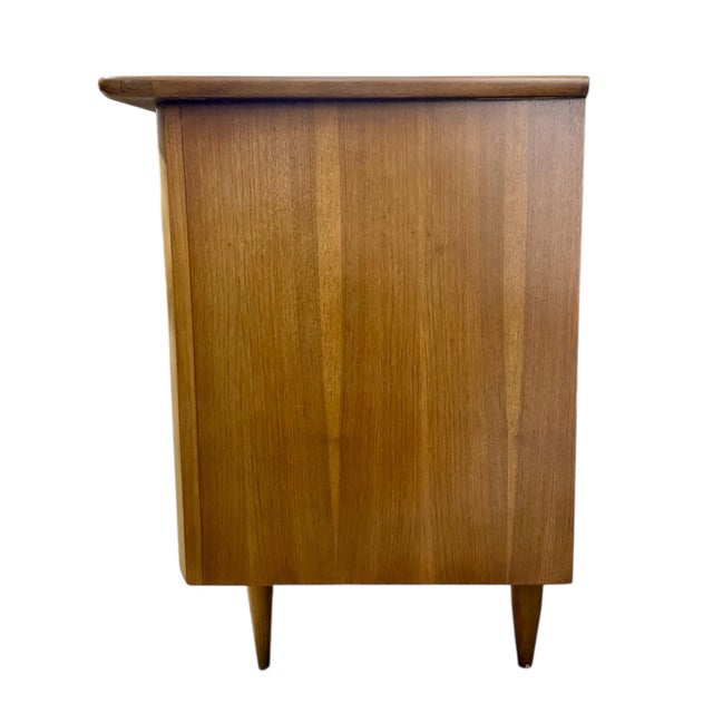 Mid-Century Modern 1960s Kent Coffey Foreteller Mid Century 9 Drawer Walnut Lowboy Dresser For Sale - Image 3 of 6