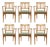 Set of Six Dining Chairs by Carl Malmsten, 1950 For Sale