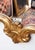 French Baroque Style Gold Leaf Gilt Wood Mirror, 1950s For Sale - Image 6 of 9