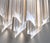 Vintage Wall Lamp with Clear Murano Glass Prisms, 1960s For Sale - Image 9 of 15