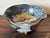 Mid 20th Century Mid 20th Century Italian Hand Painted Glossy Dish With Florals For Sale - Image 5 of 8