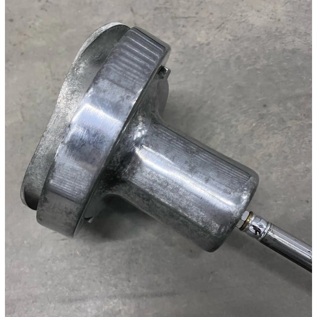 White 1930s Art Deco Flying Saucer Pendant Light For Sale - Image 8 of 9