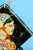 Black 20th Century, Ceramic Tile, Woman in Sardinian Costume, by c.i.s.a. Sassuolo, Style E. Altara., 1950s For Sale - Image 8 of 13