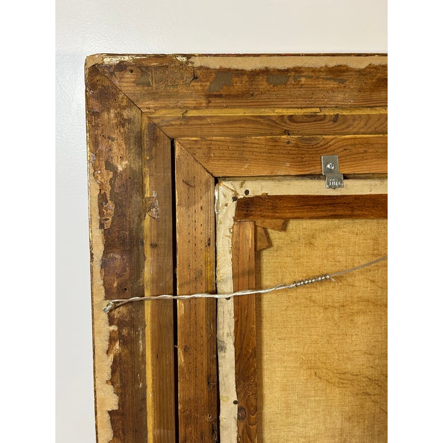 Early 20th Cen. Continental Landscape Painting in Period Frame For Sale - Image 10 of 12