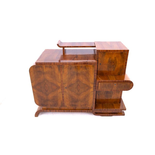 1930s Art Deco Chest of Drawers, Poland, 1930 For Sale - Image 5 of 17