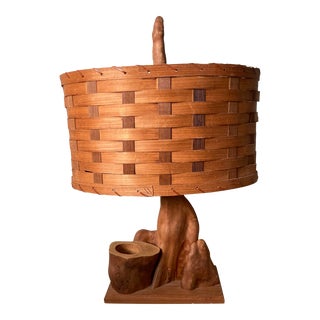 1950s Cypress Knees Lamp For Sale