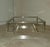 Amber Glass Coffee Table with Geometric Structure, Italy, 1970s For Sale - Image 12 of 18