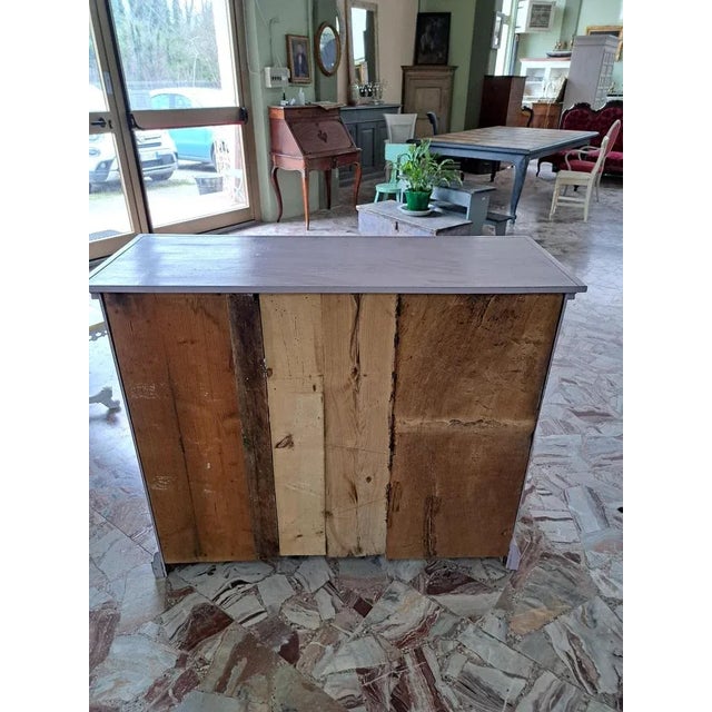 Lavender Lacquered Buffet Sideboard, 1980s For Sale - Image 4 of 7