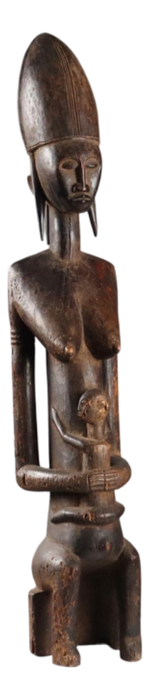African Wooden Bamana Sculpture
