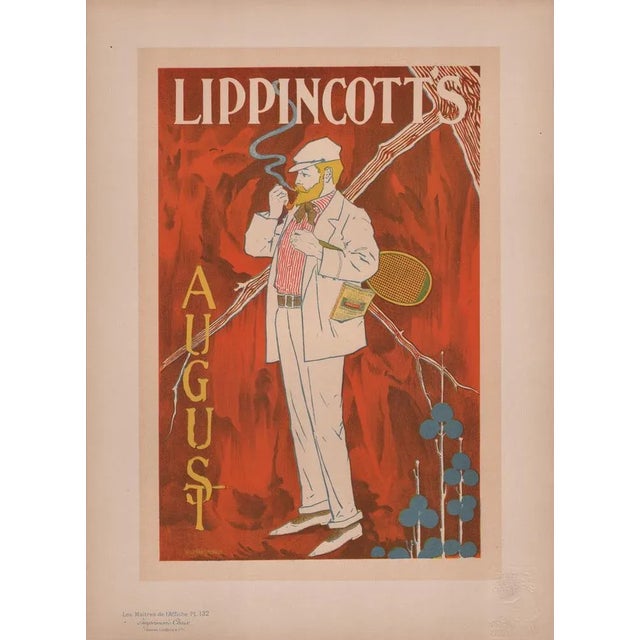 William Carqueville, Lippincott's from Les Maîtres de L'Affiche, 1898 For Sale - Image 12 of 12