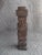 vintage carved wood tiki styled after the Bolivia Ponce Monolith Tiwanaku figure. It measures 11.75 tall x 2.25" wide x...