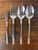 1990s 1990s Wallace Golden Corsica Gold Accent 18/10 Stainless Steel Flatware Set for 12, 64 Piece For Sale - Image 5 of 16