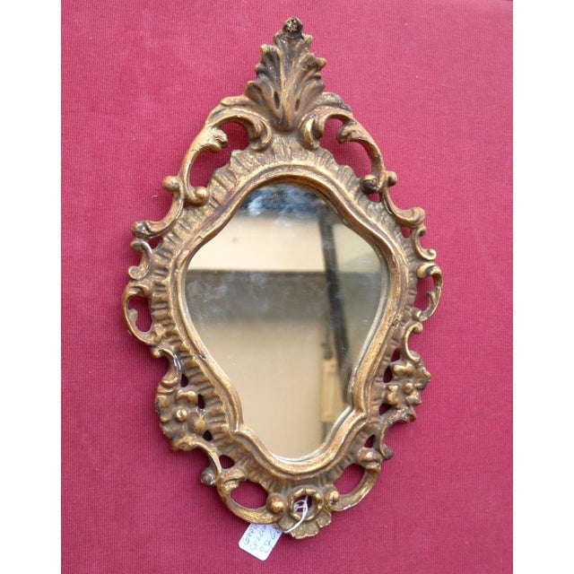 Small Mirrors with Carved Frames, 1930s, Set of 2 For Sale - Image 10 of 18