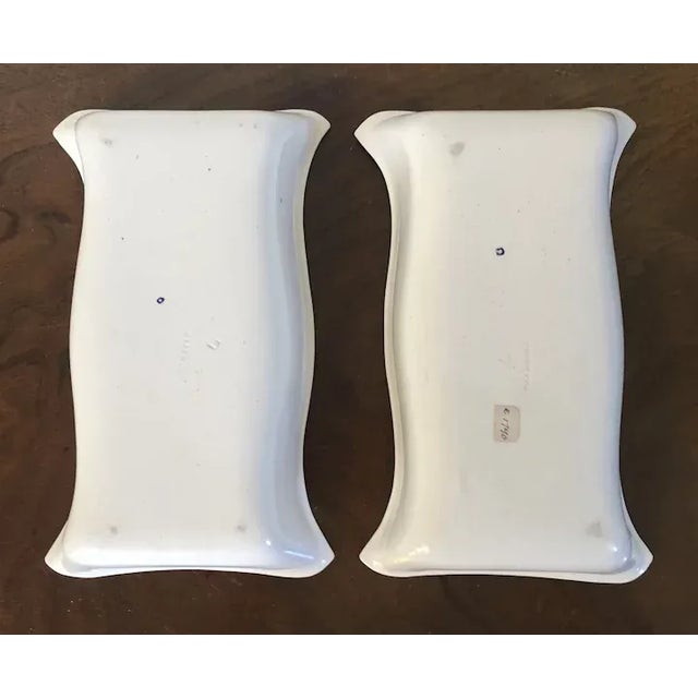 White Antique 1790 Georgian Wedgwood Creamware Serving Dishes - A Pair For Sale - Image 8 of 11