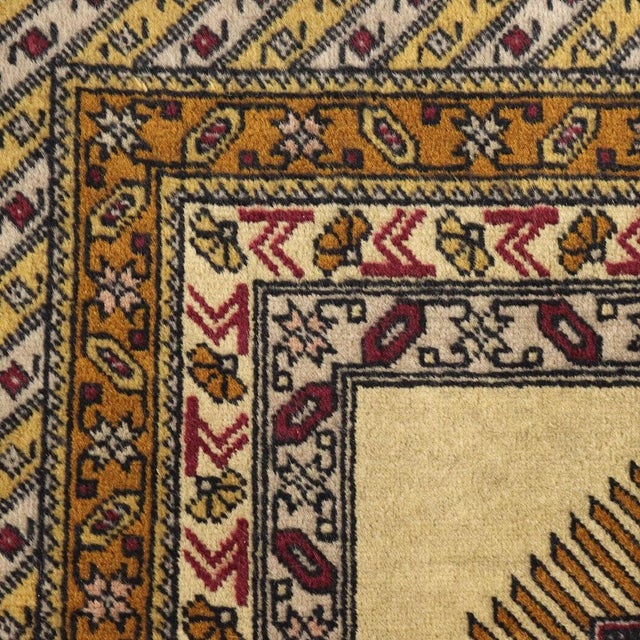 Shirvan Rug in Wool For Sale - Image 3 of 8